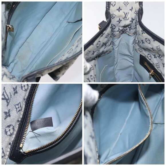LOUIS VUITTON Monogram Mini Buzas Marie Kate Bag Blue M92320 Auth 131141 - Picture 15 of 16